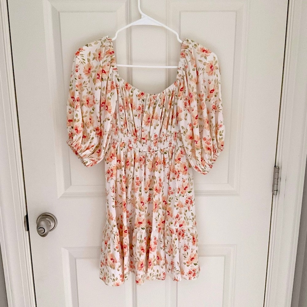 Shorebrand floral babydoll dress